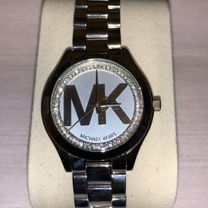 Michael Kors women’s silver watch New
